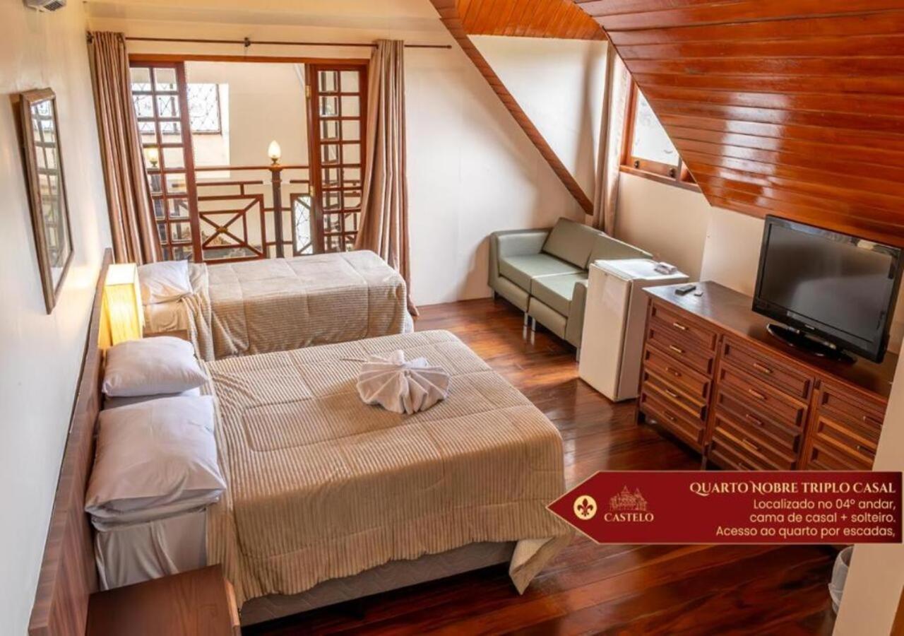 Hotel Castelo Nacional Inn Campos do Jordão Екстериор снимка